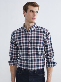 Regular Fit Ekose Erkek G?mlek