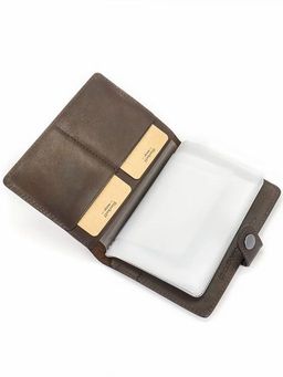 Мужская кожаная обложка для паспорта и автодокументов Dierhoff Д 6014-904 - Sergio valentini фото 2