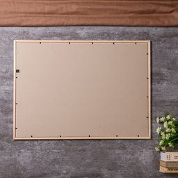 Фоторамка для фото 50×70 см Samoa, сосна, (пластиковый экран), серебро