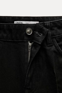 Z1975 WIDE-LEG HIGH-WAIST CROPPED JEANS - Zara фото 8