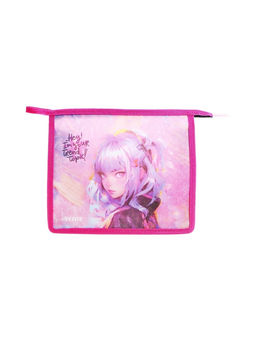 Папка для тетрадей А5, 243×200×80 мм, deVENTE Hey Girl, молния сверху, пластик, для девочки