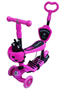 Самокат трехколесный Slider с ручкой управления