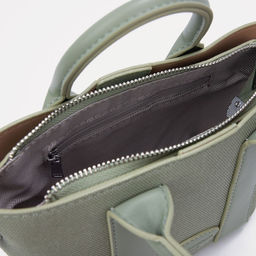 Сумка-тоут на молнии, цвет зелёный - Simaland фото 3