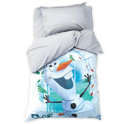 Постельное бельё 1.5-спальное Этель. Снеговик, поплин