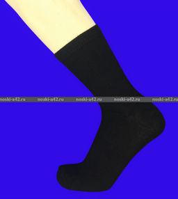 Цена за 3 пар. 3 ПАРЫ - Термоноски мужские СОБАЧЬЯ ШЕРСТЬ арт. МТ 01 ЧЕРНЫЕ 41-47 (фактически 41-45) - For you фото 2