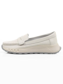 06-C948-9A LT. BEIGE Туфли летние женские (натуральная кожа)