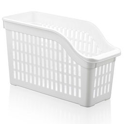 Контейнер-корзинка хозяйственный пластмассовый 12х30х17см (Россия) - Домашняя мода фото 4