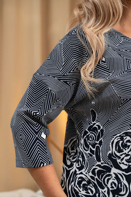 Джемпер АА-129 абстракция