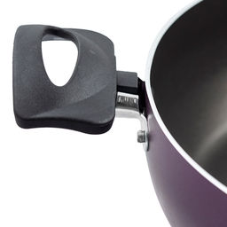 Violet Сотейник с антипригарным покрытием д26см, h7,5см, s1,8мм, 2 бакелитовые ручки (Россия) - Домашняя мода фото 5