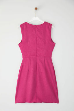 TRENDYOLMILLA Fusya Duz A Kesim Mini Dokuma Elbise TWOSS25EL00185  фото 6