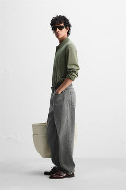 LIGHTWEIGHT COTTON POLO SHIRT - Zara фото 12