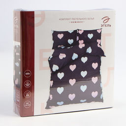 Постельное бельё Этель дуэт Romance, 143х215см-2шт, 220х240см, 70х70см-2шт, бязь, 125 г/м2  фото 5