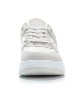 05-6029-36 GRAY/BEIGE Кроссовки женские (искусственные материалы) - No name фото 10