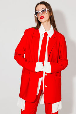 Жакет NIKVA н549-1 красный