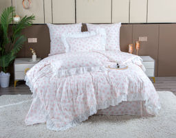 Комплект с одеялом Мальта (дымчатая роза жемчуг)