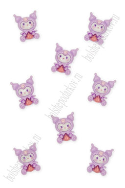 Кабошон "Мультик" 1,8*2 см (10 шт) SF-8100, №1