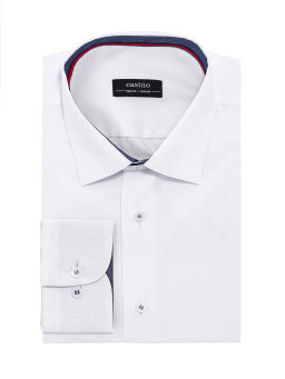 Сорочка мужская длинный рукав CASINO c100/157/ice/Z/18p