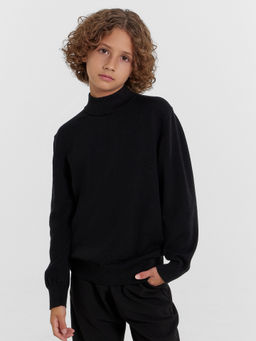 Джемпер для мальчиков в черном цвете - Mark formelle фото 2