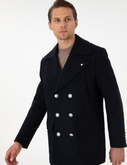 Lacivert Ex. Slim Fit Ka_e Kaban - Pierre cardin фото 3