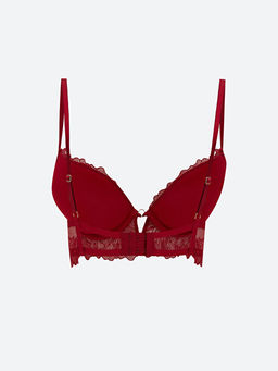 Balenli Dolgulu Dantelli Fantezi Ti??rt S?tyen