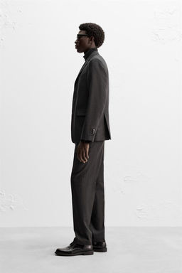 100% WOOL SUIT BLAZER - Zara фото 4