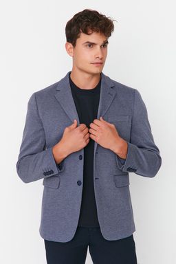 TRENDYOL MAN Haki Slim Fit Orme Esnek Kumasl? Blazer Ceket TMNAW23CE00025 - Trendyolmilla фото 10