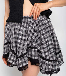 Юбка #КТ9920 (1)-1, чёрный