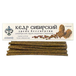 Натуральные благовония Кедр сибирский, 9 палочек