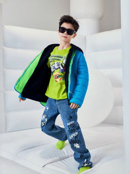 20130440008, Брюки джинсовые детские для мальчиков Melman синий