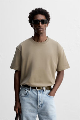 EXTRA HEAVYWEIGHT T-SHIRT - Zara фото 22