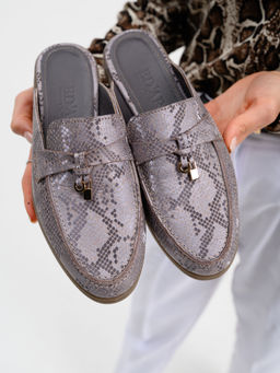 Мюли 1070.2614be.Мамба мутон+коричневый