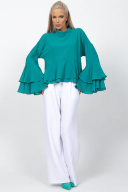 Туника Бабочка (бирюзовый) - Эльза фото 2