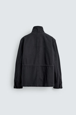 PARKA REGULAR FIT ALGOD?N / Marino oscuro - Zara фото 9