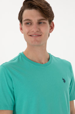 Erkek Regular Fit Bisiklet Yaka Mint Basic Ti__rt Sepette S_rpriz _ndirim - U.s. polo assn фото 2