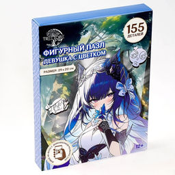 Пазлы фигурные Аниме девушка, 155 деталей - Puzzle фото 10