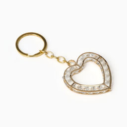 Набор подарочный, 2 предмета: ручка, брелок-сердце