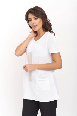 ЗЛАТА Джемпер М 3242/белый