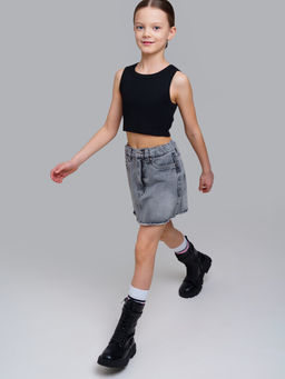 PlayToday / Юбка джинсовая для девочки  фото 4