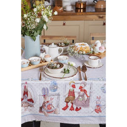 Скатерть Этель Пасхальные Тильды 147х250 см, 100% хл, саржа 190 г/м2  фото 20