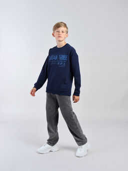 CRB wear / CWJB 63986-41-426 Джемпер для мальчика,темно-синий  фото 2