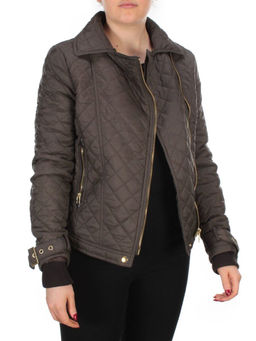 74051 GRAY Куртка демисезонная женская NO NAME (50 гр. синтепон) - Fashion фото 8