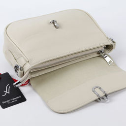 Женская кожаная сумка SV-K-045-106 БежАприкот