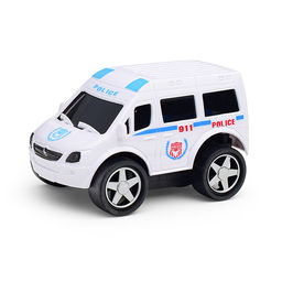 Машина "Полицейский автовоз" (свет, звук) в коробке