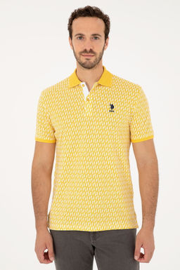 Мужская шафрановая футболка Неожиданная скидка в корзине - U.s. polo assn фото 3