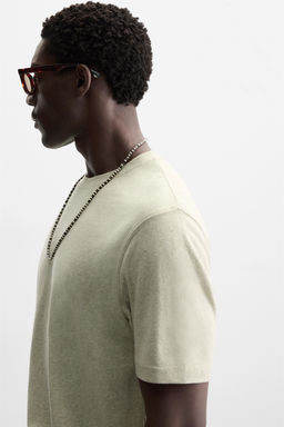 TEXTURED T-SHIRT - Zara фото 5