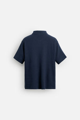 VERTICAL TEXTURE POLO SHIRT - Zara фото 7