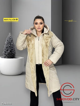куртка зимняя женская длинная - Bruno фото 3