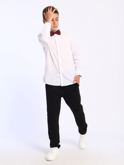 Ладошки / Рубашка Школьник белый  фото 9