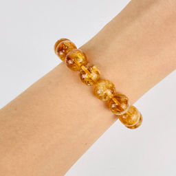 Браслет из Цитрина 19,5 см