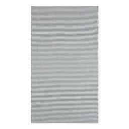 Набор кухонных полотенец Доляна Полосы, 40х70см- 2шт, серый, 50%п/э, 50%хл  фото 2